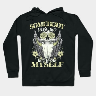 Somebody Save Me, Country Music, Retro Cowgirl Hoodie